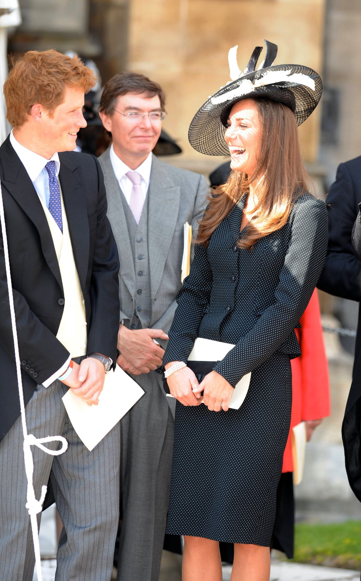 Prince Harry makes Kate Middleton laugh in 2008
