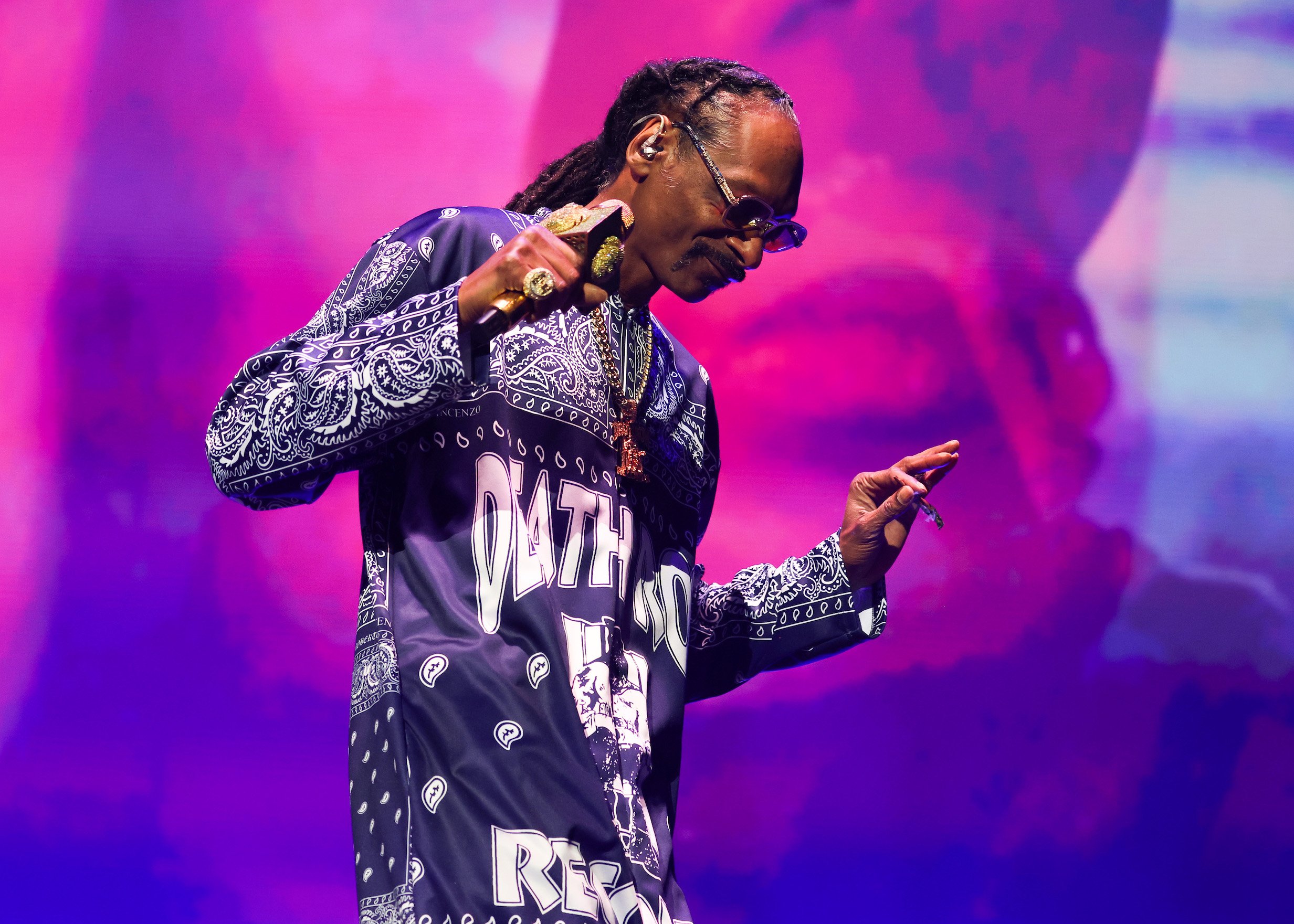 Snoop Dogg performs at O2 Arena in London