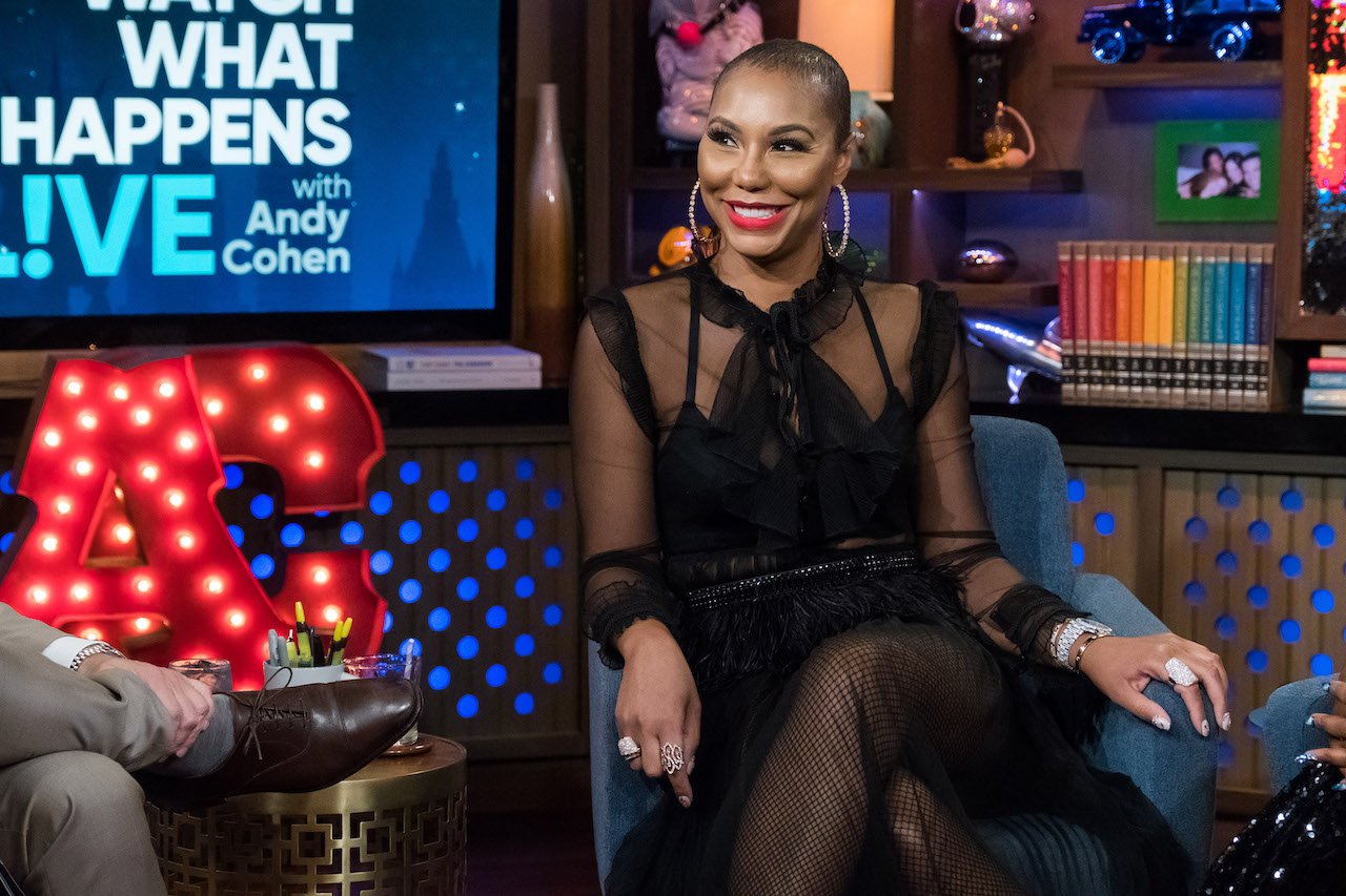 Tamar Braxton appears on 'Watch What Happens Live;' Braxton recently shaved her head