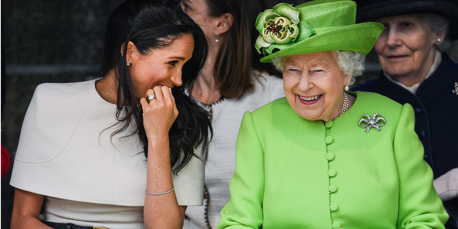 Meghan Markle and Queen Elizabeth in June 2018.