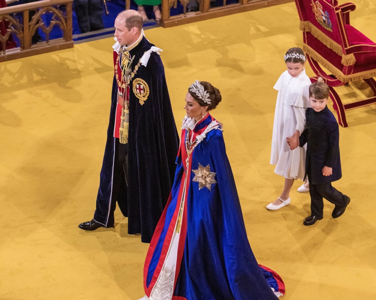 What Prince William and Kate Middleton Did That Annoyed King Charles When He Arrived for the Coronation Ceremony