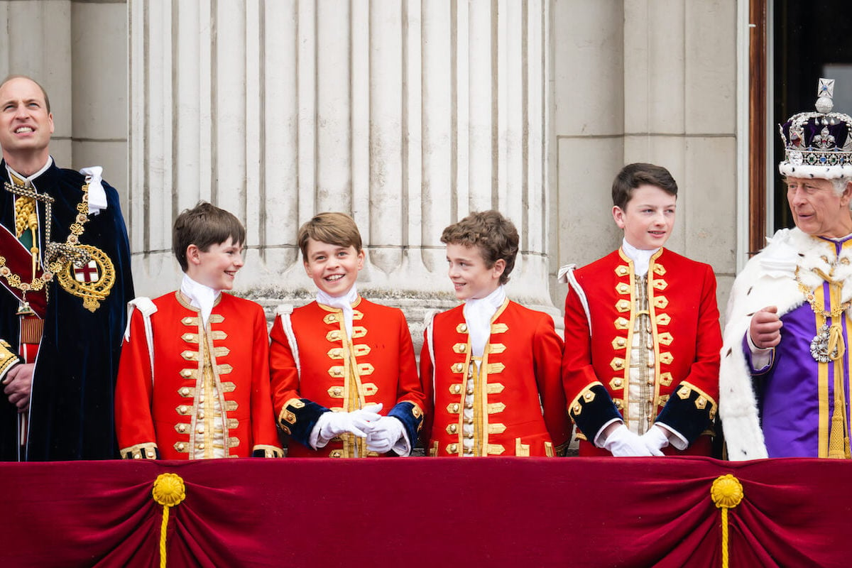 William And George 'Tense And Rigid' Next To King Charles In Coronation ...