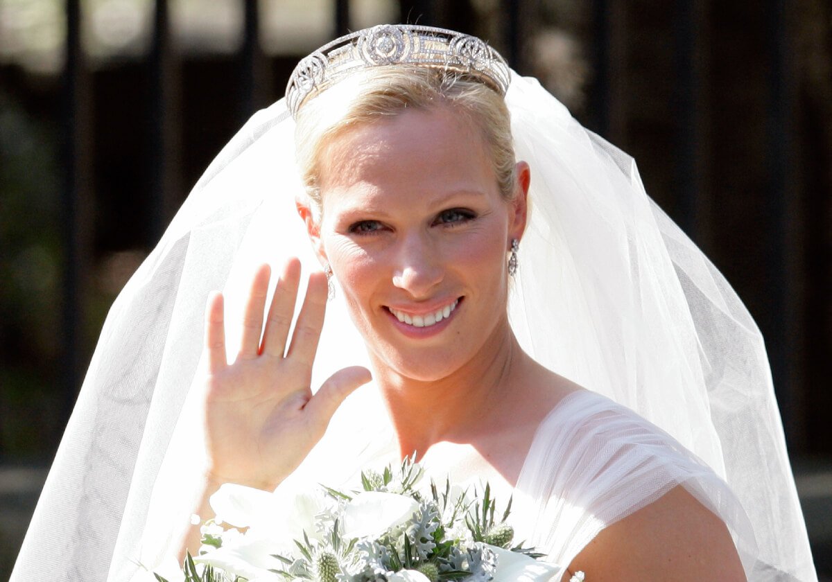 Zara Tindall Chose This $350,000 Family Heirloom to Wear on Her Wedding Day