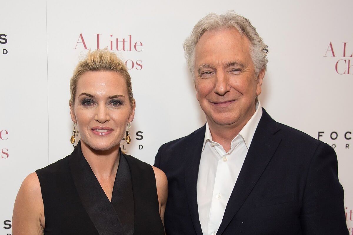 Alan Rickman Was Known Amongst His Friends For Saying These Two Words Very  Often, Kate Winslet Once Revealed The Reason Why!