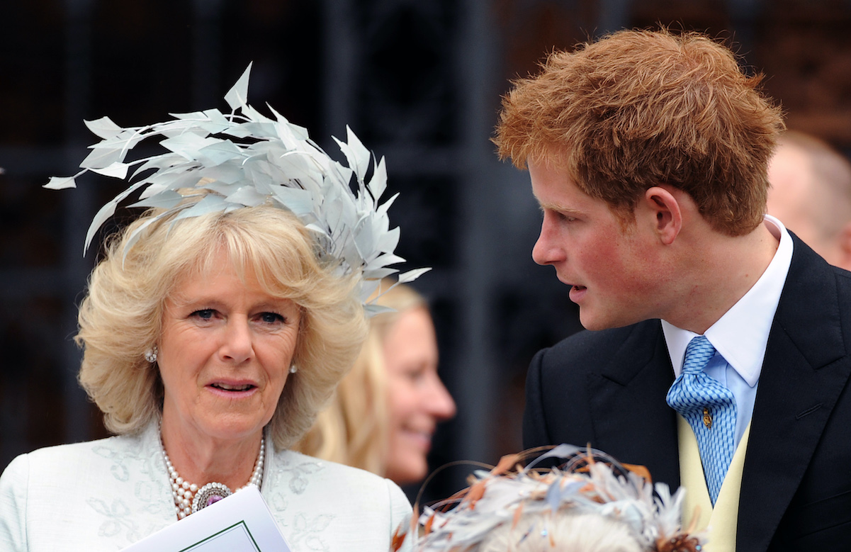 Prince Harry and Camilla Parker Bowles