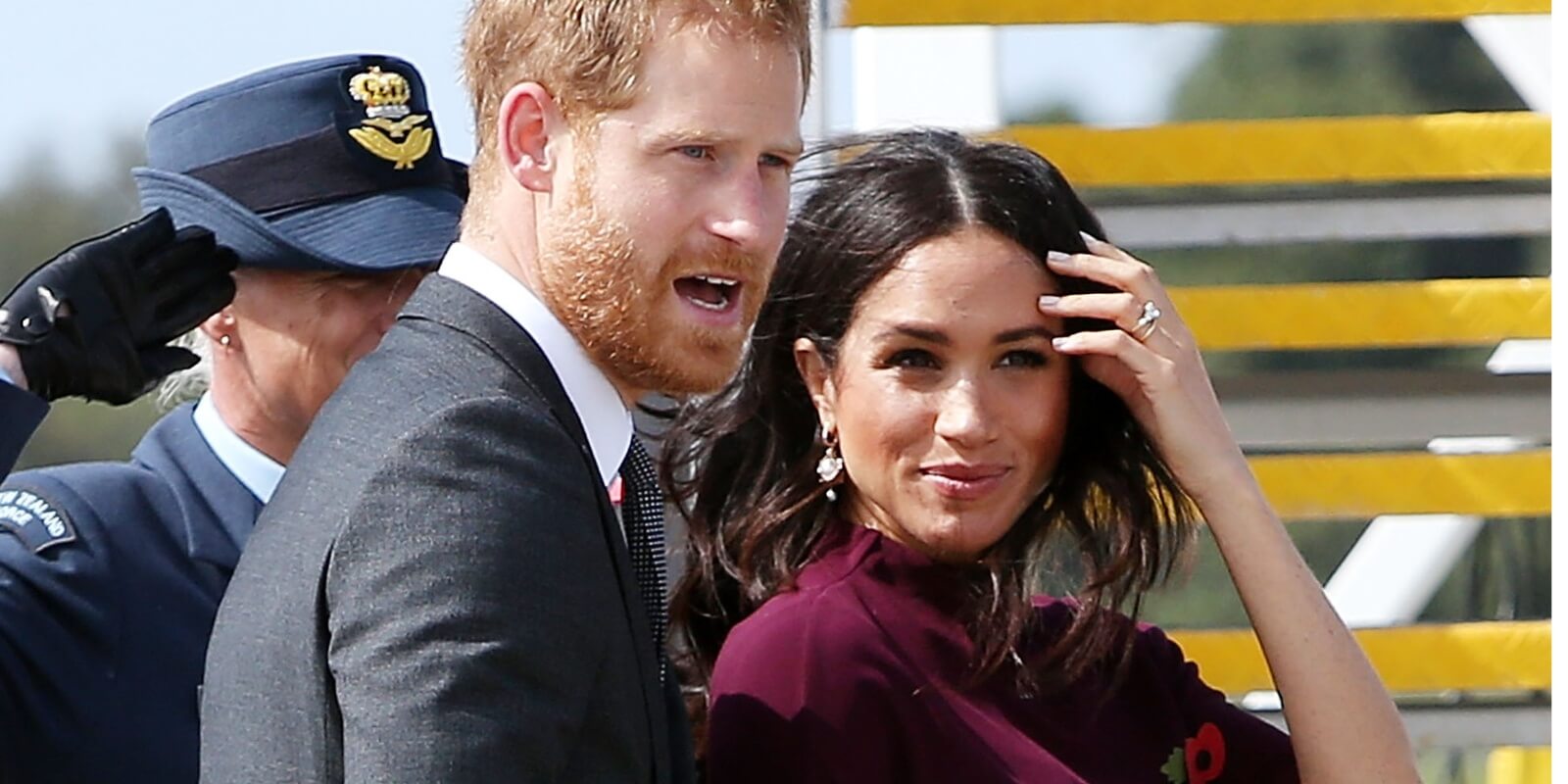 Prince Harry and Meghan Markle photographed in 2018 during an Australian tour.