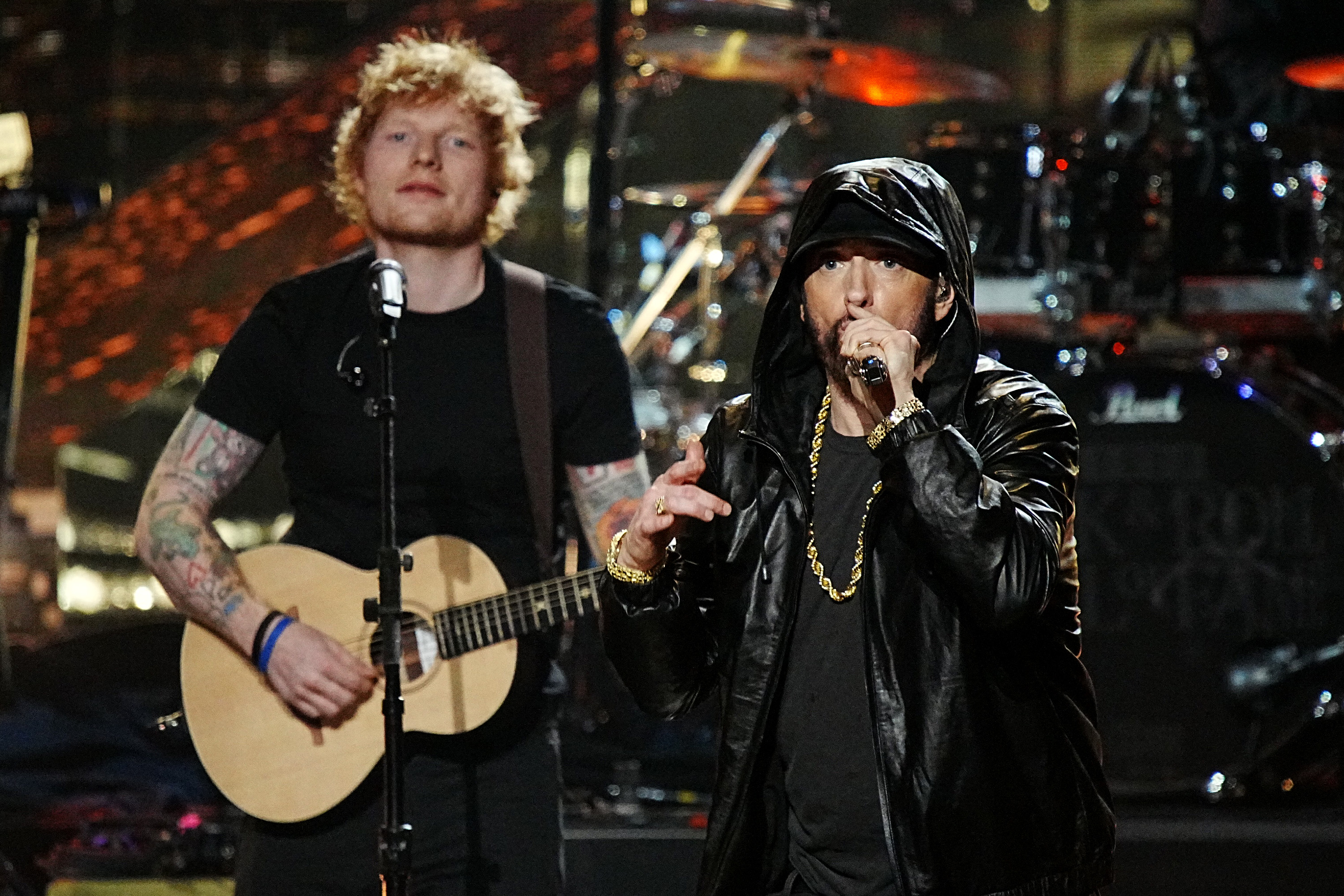 Eminem Performs Lose Yourself And Stan At Ed Sheeran Concert