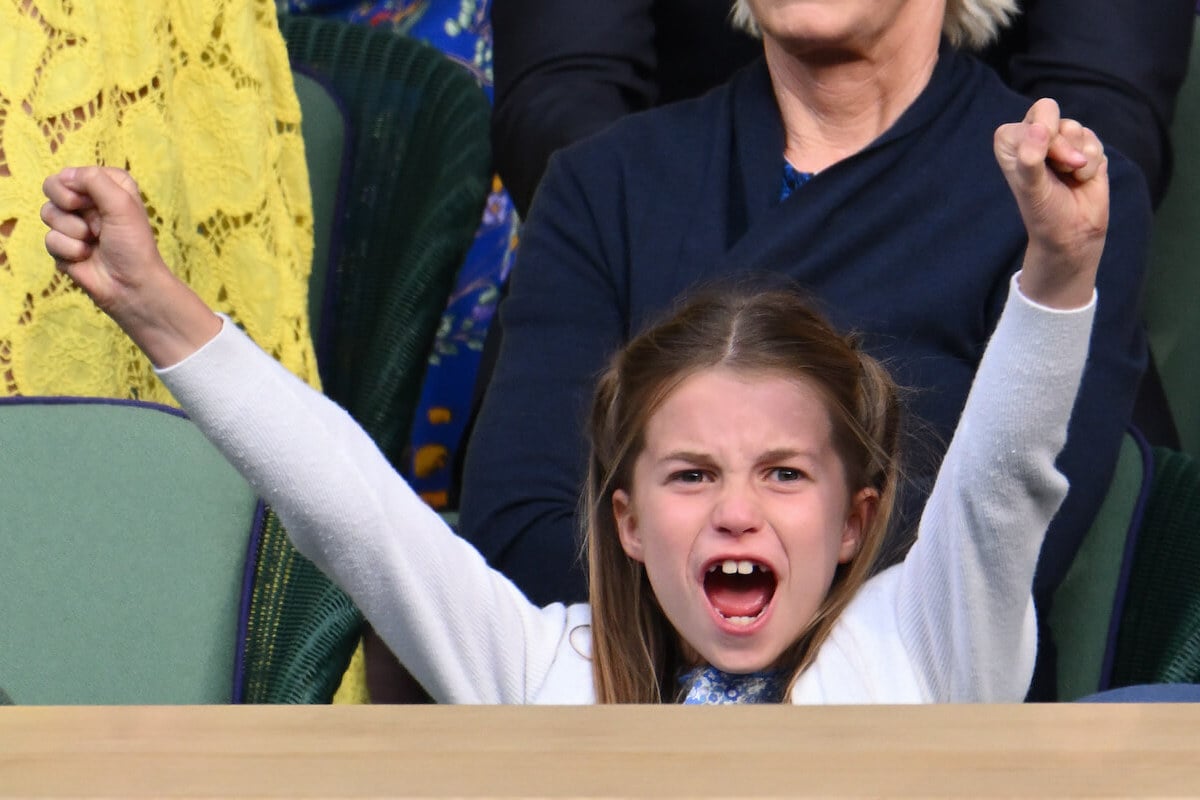 Princess Charlotte Had a Rare 'Extra Shy' Moment At Wimbledon