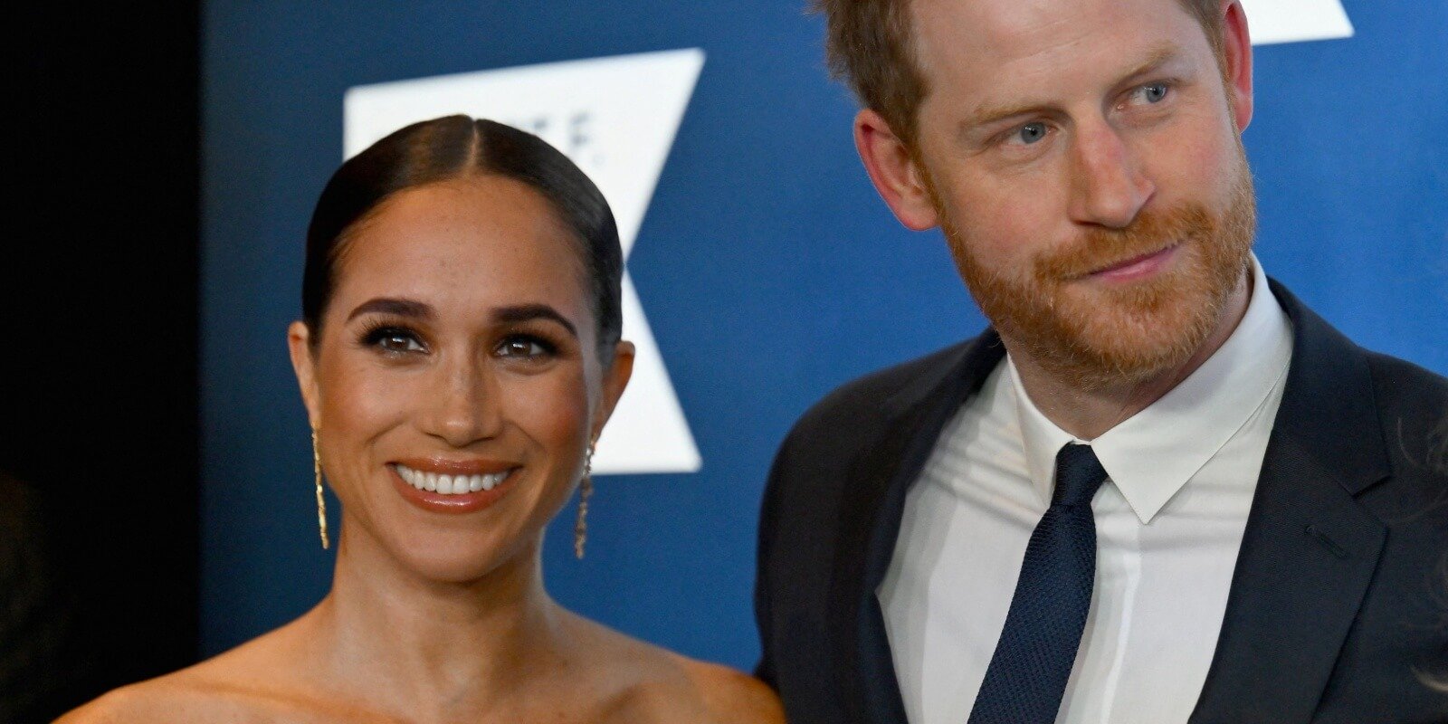 Meghan Markle and Prince Harry arrive at the 2022 Robert F. Kennedy Human Rights Ripple of Hope Award Gala at the Hilton Midtown in New York on December 6, 2022.