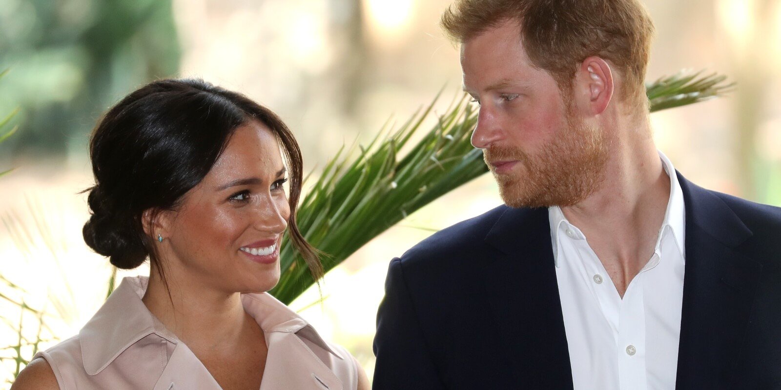 Meghan Markle and Prince Harry attend a Creative Industries and Business Reception on October 02, 2019 in Johannesburg, South Africa.