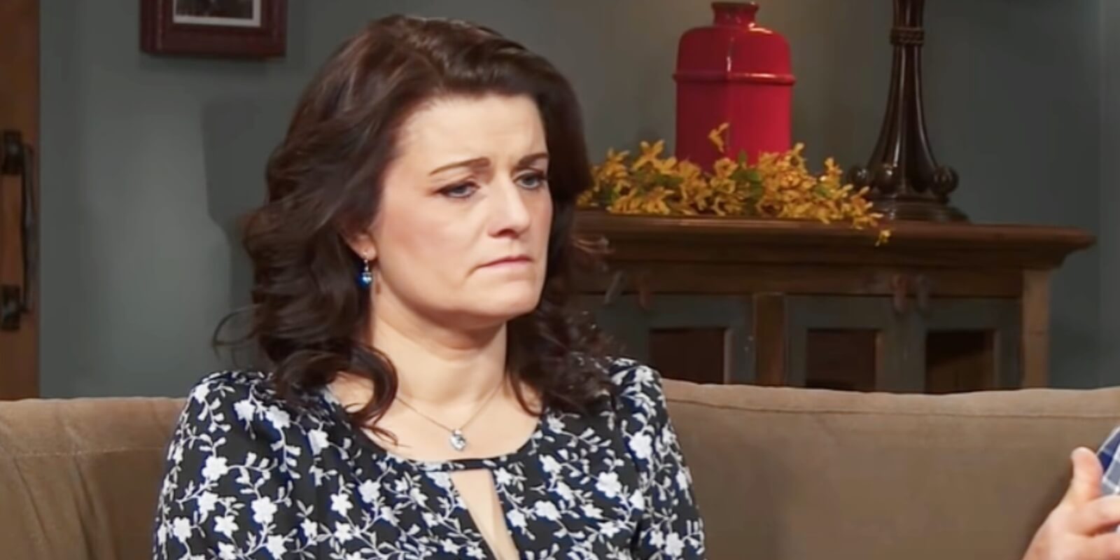 Robyn Brown seated during a confessional for TLC's 'Sister Wives.'