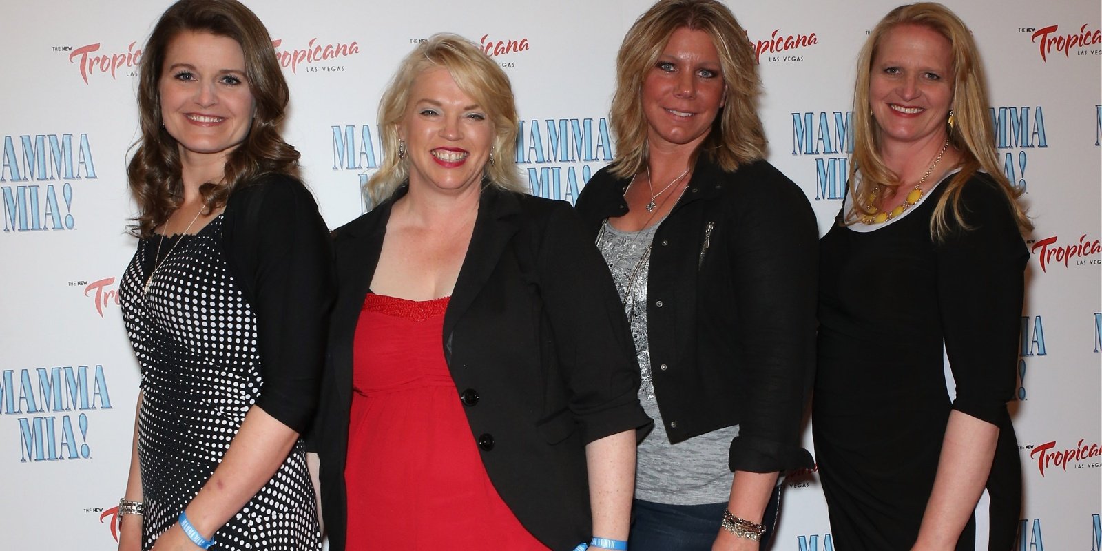 Robyn, Janelle, Meri, and Christine Brown photographed together in 2014.