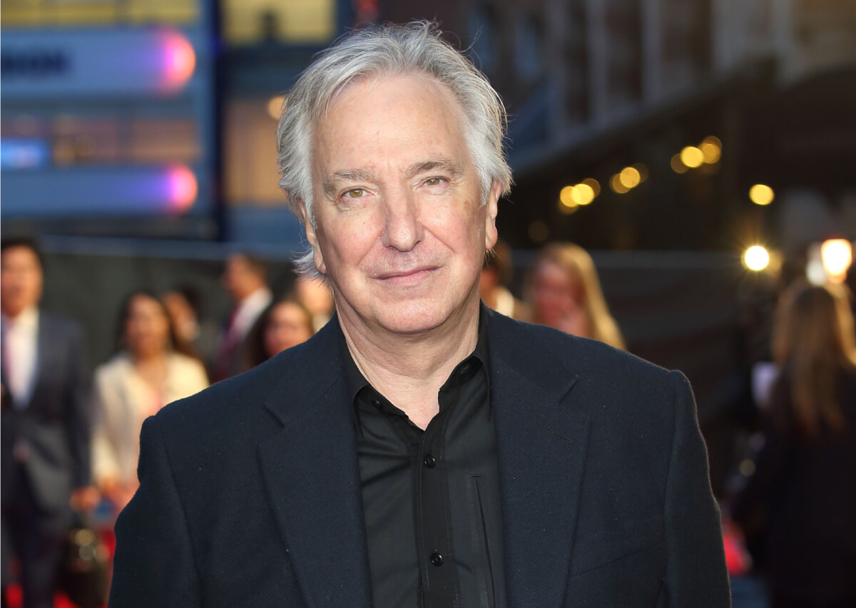 Alan Rickman attends a screening of "A Little Chaos" during the 58th BFI London Film Festival at Odeon West End on October 17, 2014 in London, England