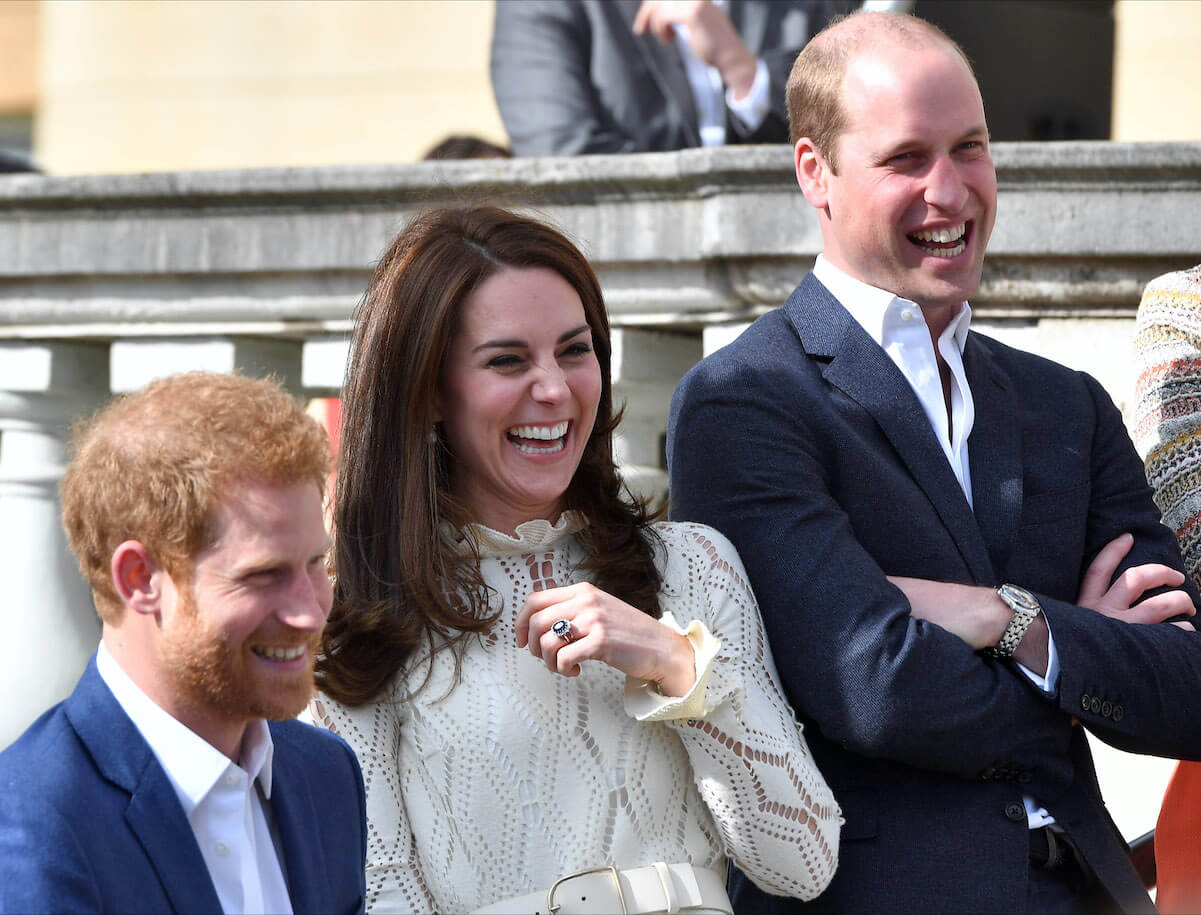 Prince Harry, Kate Middleton, and Prince William