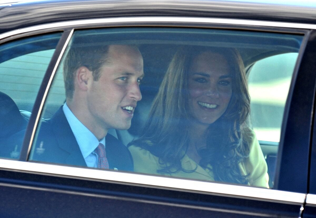 Prince William Gets Intimate in the Backseat of a Car With Kate ...