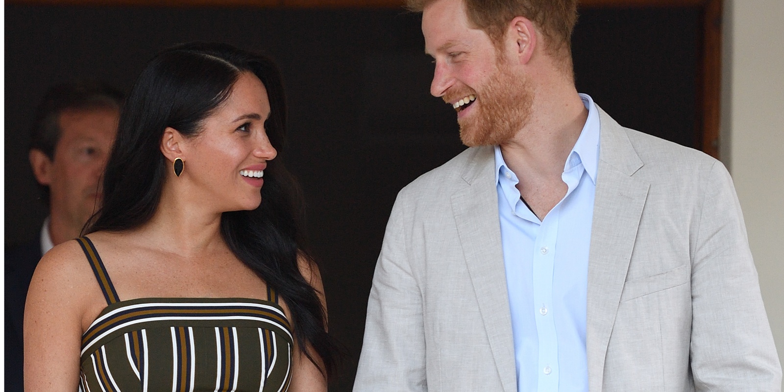 Meghan Markle and Prince Harry uring the royal tour of South Africa on September 24, 2019 in Cape Town, South Africa.