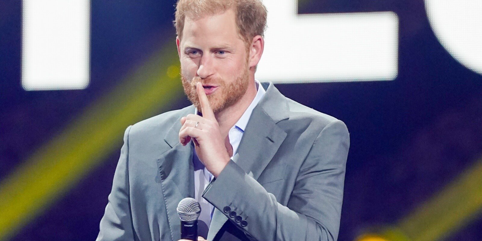 Prince Harry photographed at the 2023 Invictus Games in Germany.