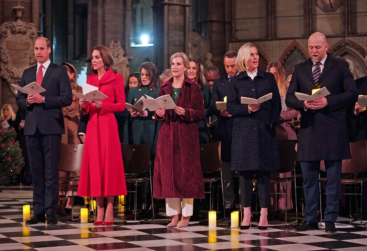 Prince William, Kate Middleton, Sophie, and Zara and Mike Tindall take part in 'Royal Carols - Together At Christmas'