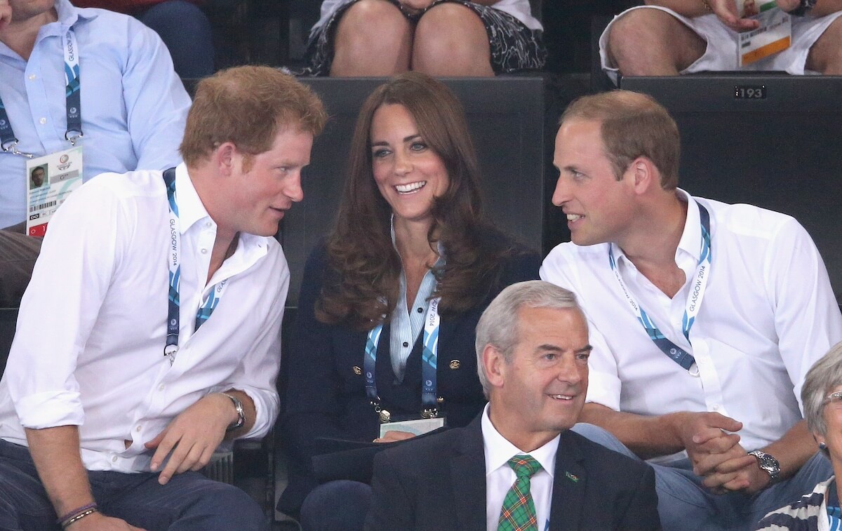 Prince Harry, Kate Middleton, and Prince William