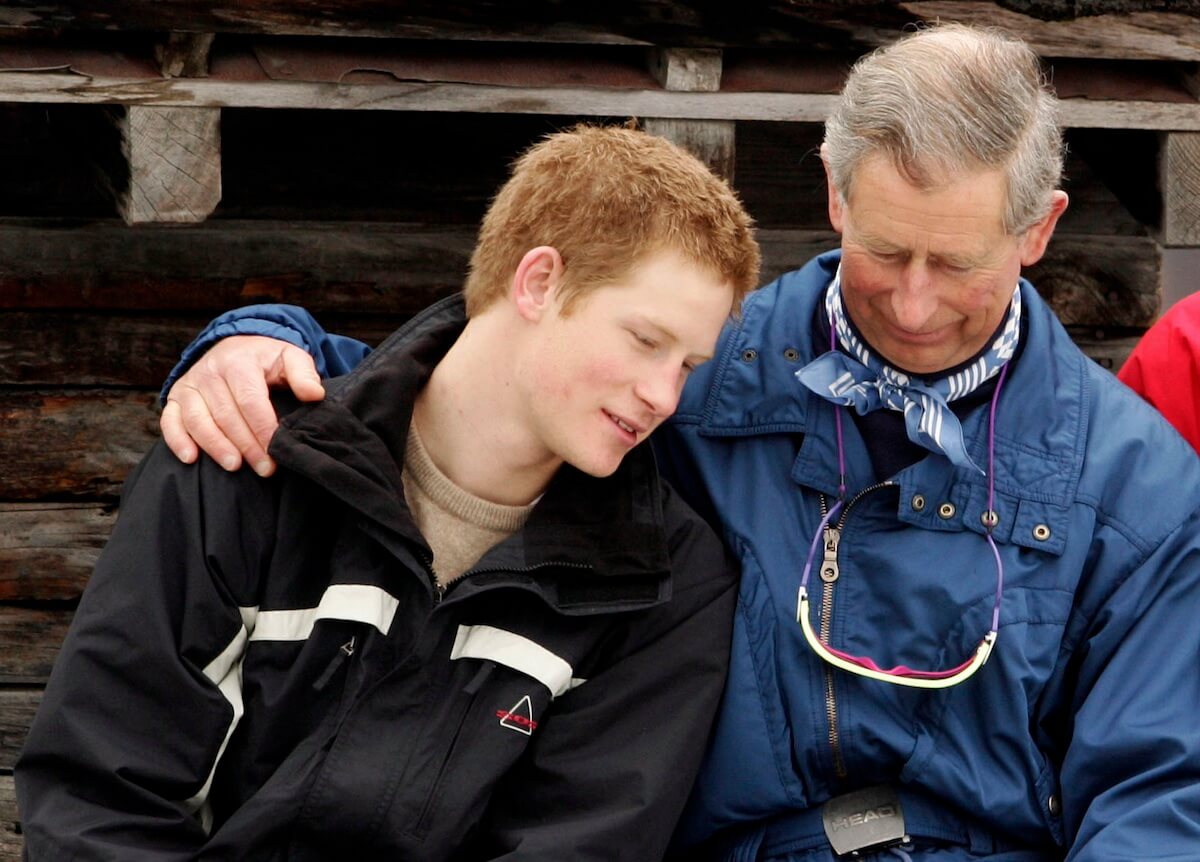 Prince Harry and Prince Charles