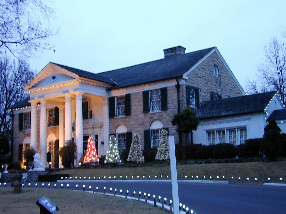 Hallmark Filmed 2 Christmas Movies at Elvis’s Home of Graceland Here