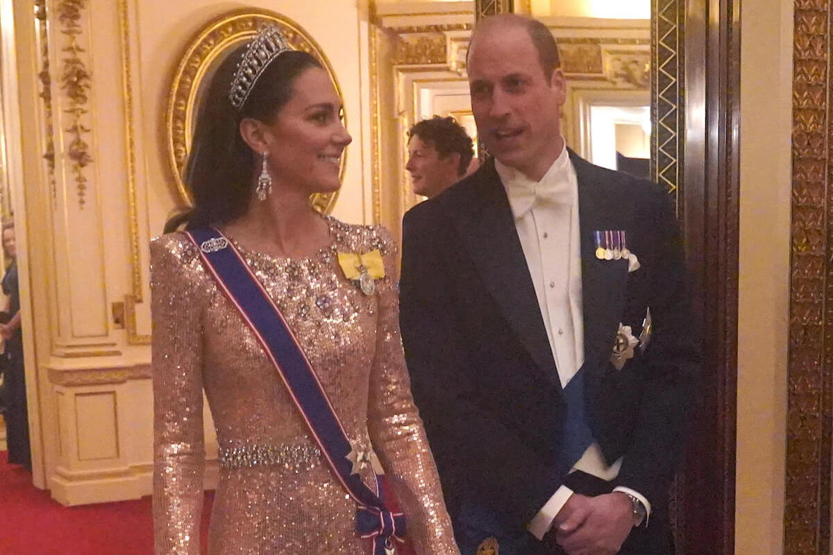 Kate Middleton and Prince William attend 2023 Diplomatic Corps. reception