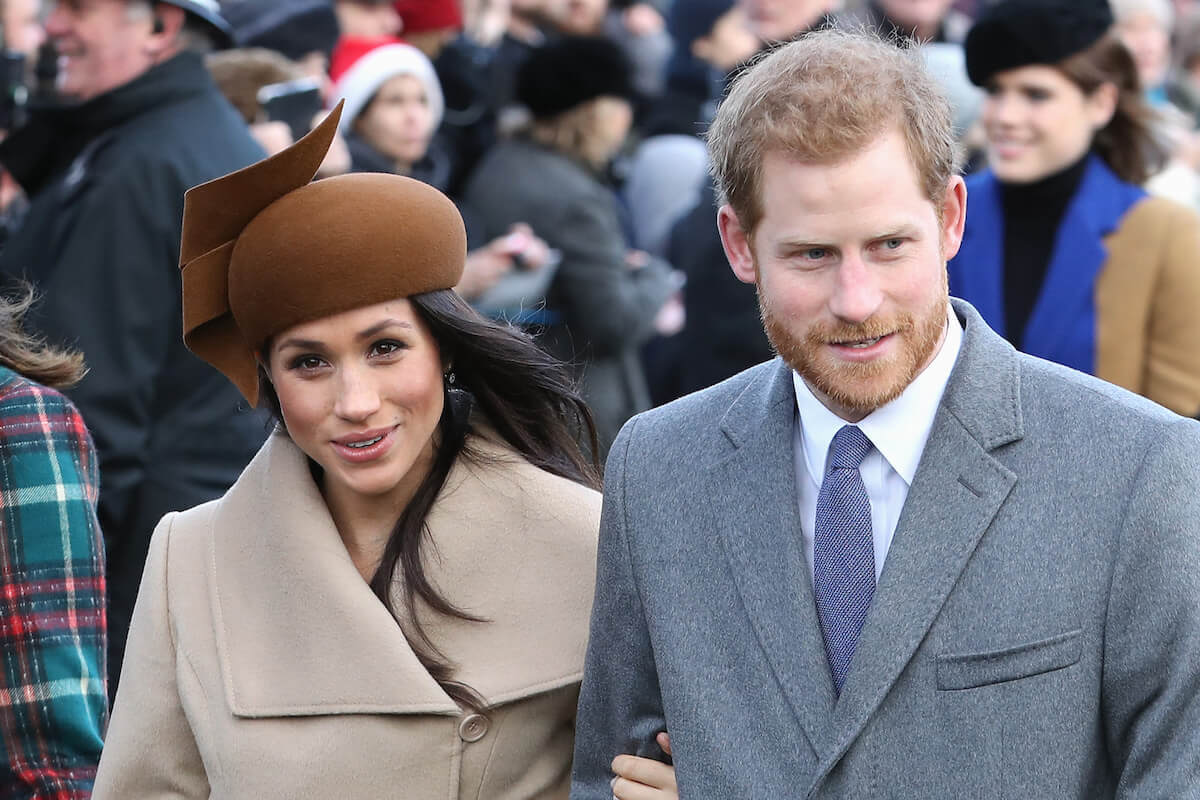 Meghan Markle, who remembers her first Christmas with the royal family 'vividly,' walks with Prince Harry on Christmas Day, 2017