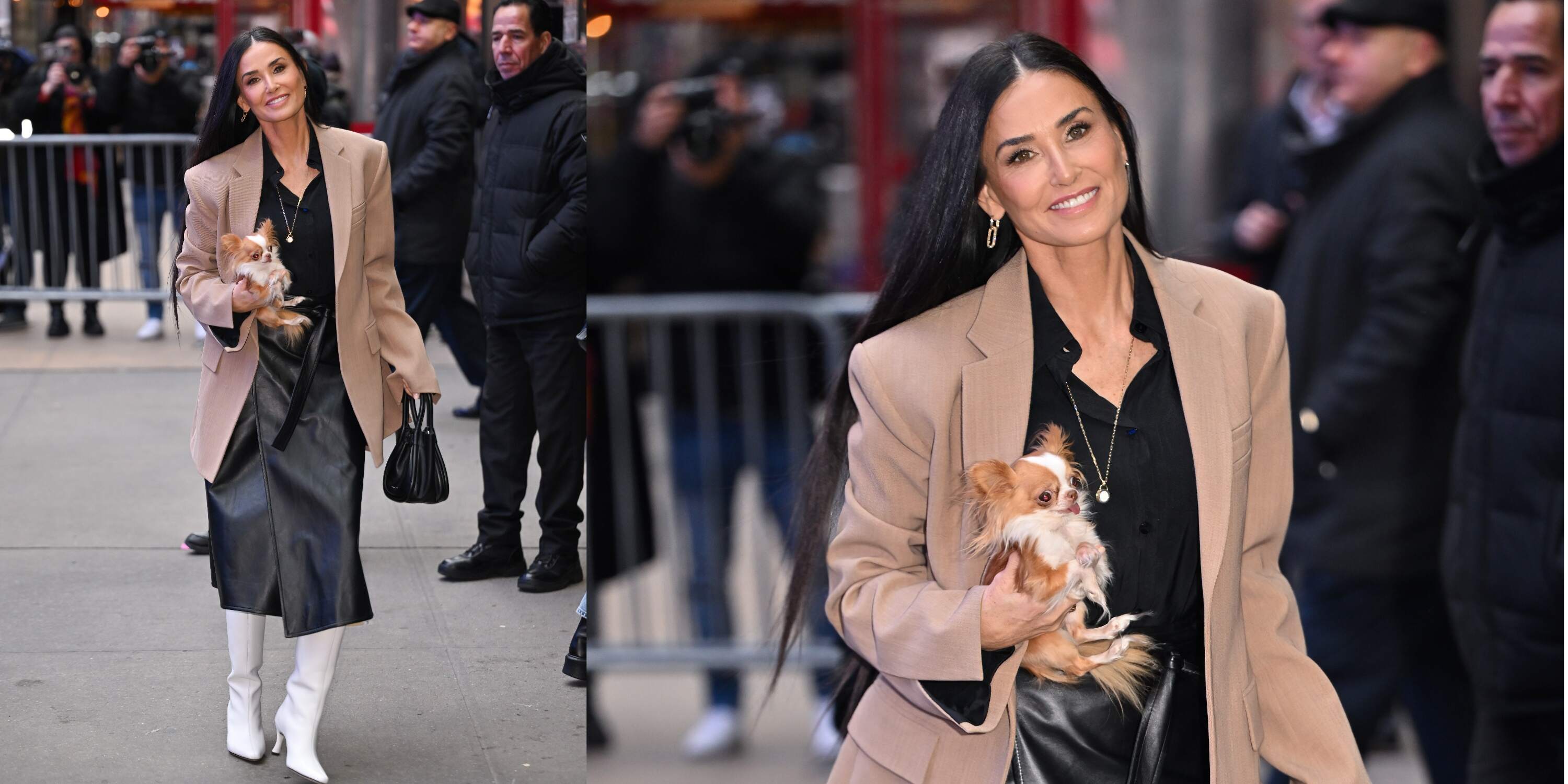 Actor Demi Moore, 61, Looks RADIANT on New York City Streets
