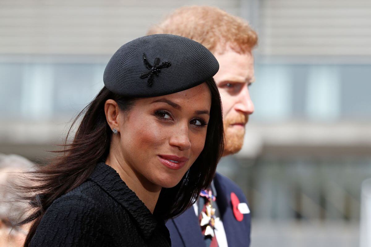 Meghan Markle attends the Anzac Day at Westminster Abbey in London