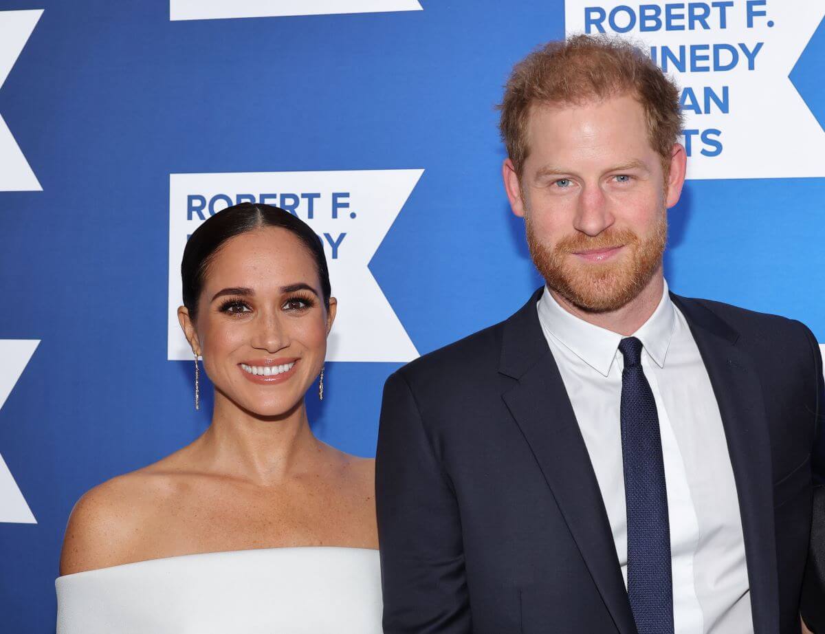 Prince Harry and Meghan Markle attend the 2022 Robert F. Kennedy Human Rights Ripple of Hope Gala