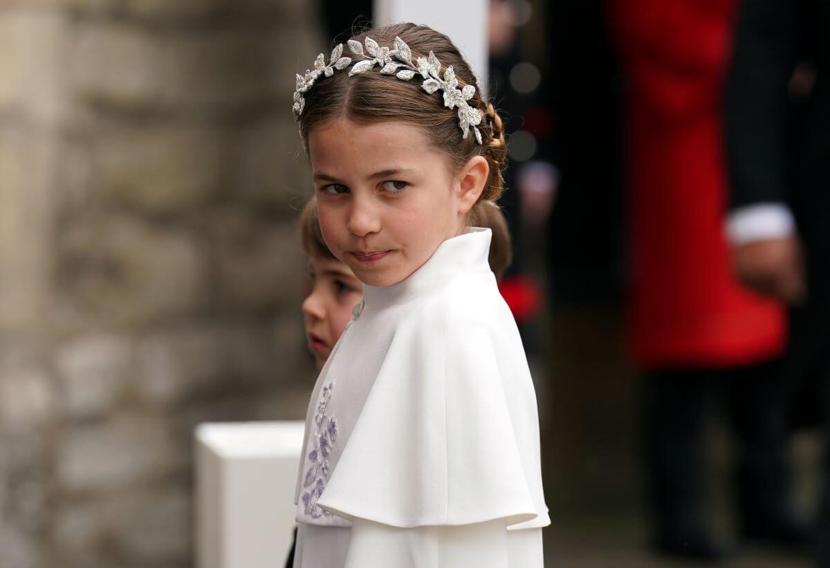Princess Charlotte Spotted on Camera Giving King Charles That 'Princess ...