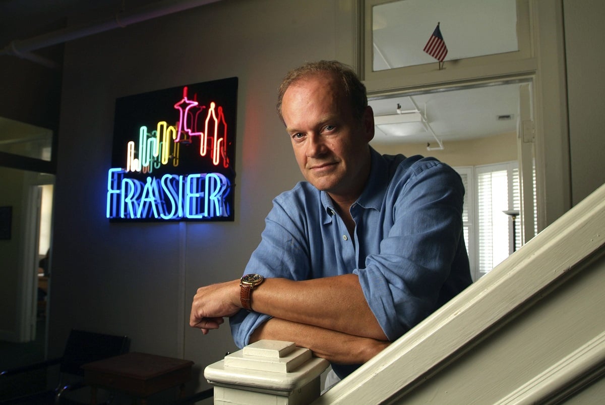 Kelsey Grammer in the Lucy Bungalow, his office on the Paramount Studios lot, Los Angeles, California