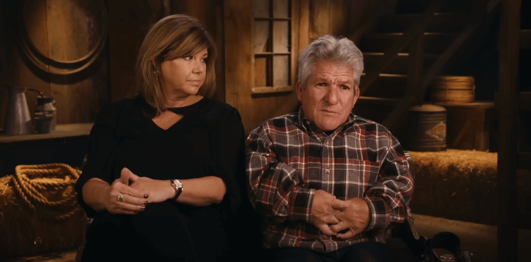 'Little People, Big World' stars Caryn Chandler and Matt Roloff sitting next to each other for an interview