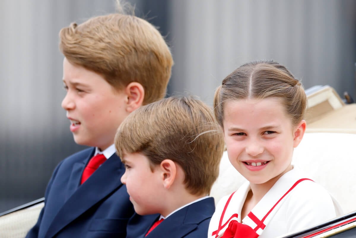 Yup, It's Princess Charlotte Who Keeps Prince George and Prince Louis ...