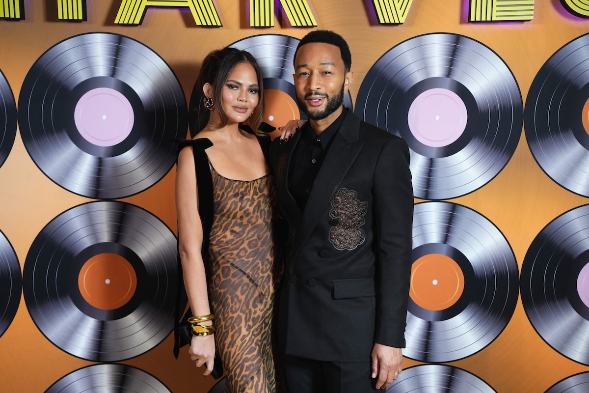 John Legend's wife Chrissy Teigen frees the nipple in scandalous outfit ...