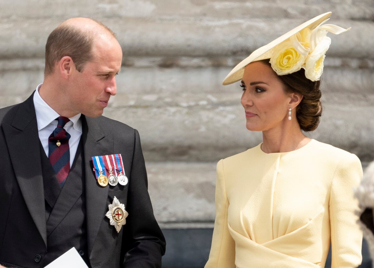 Prince William Seen Offering Words of Comfort to Kate When She Appeared ...