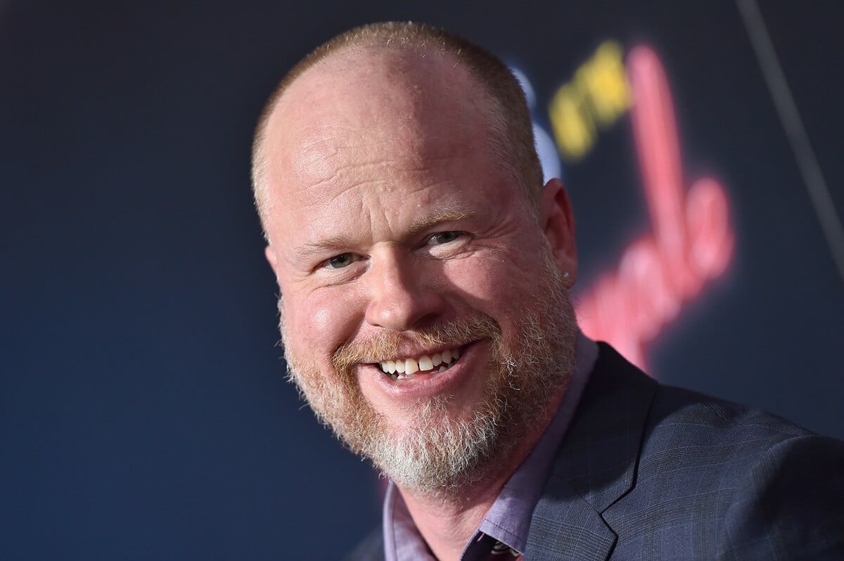 Joss Whedon posing at the premiere of 20th Century FOX's 'Bad Times at the El Royale'
