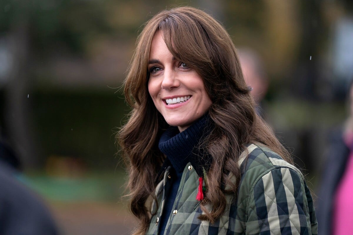 Kate Middleton meets farmers at Brodieshill Farm, Moray, Scotland | Jane Barlow - WPA Pool/Getty Images