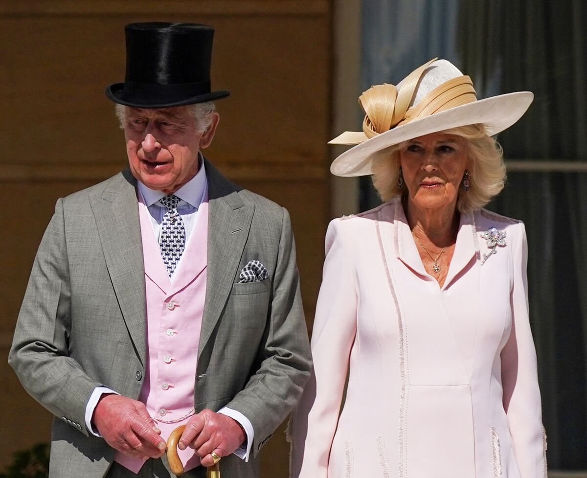 King Charles III and Queen Camilla host The Sovereign's Creative Industries Garden Party at Buckingham Palace