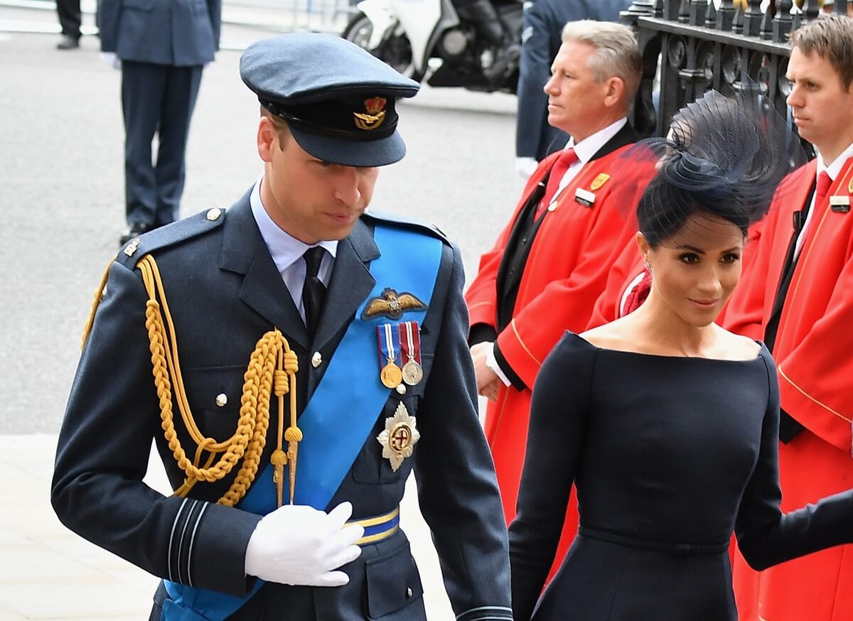 Prince William and Meghan Markle attend events to mark the centenary of the RAF