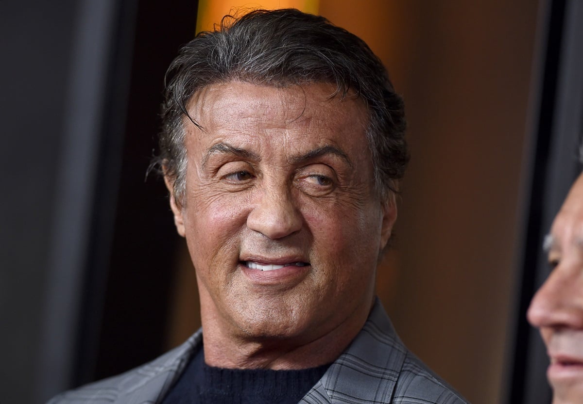 Sylvester Stallone smiling at the AFI FEST 2015 Presented By Audi Centerpiece Gala Premiere.