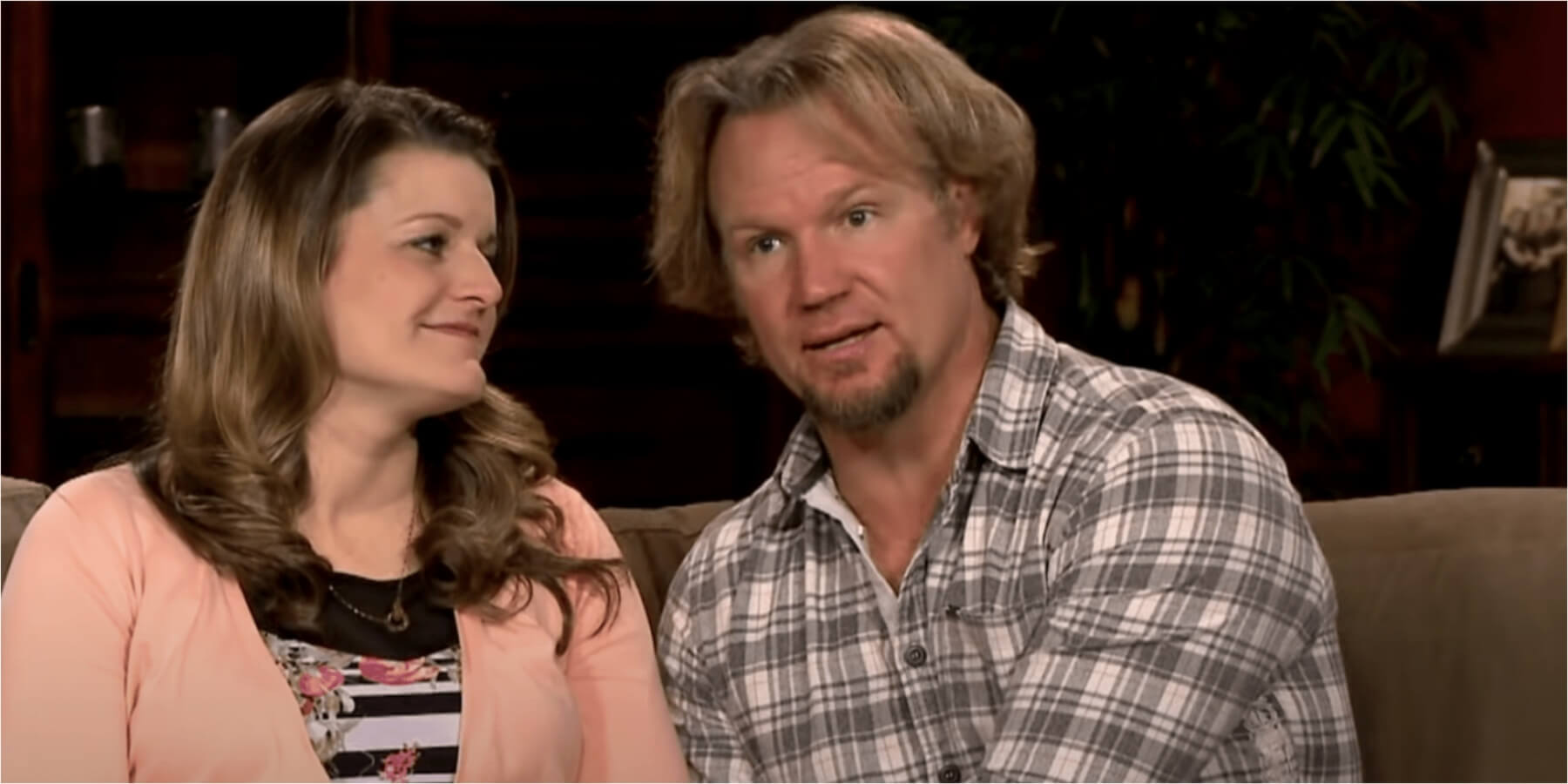 Robyn Brown and Kody Brown in a screen grab from TLC's 'Sister Wives'