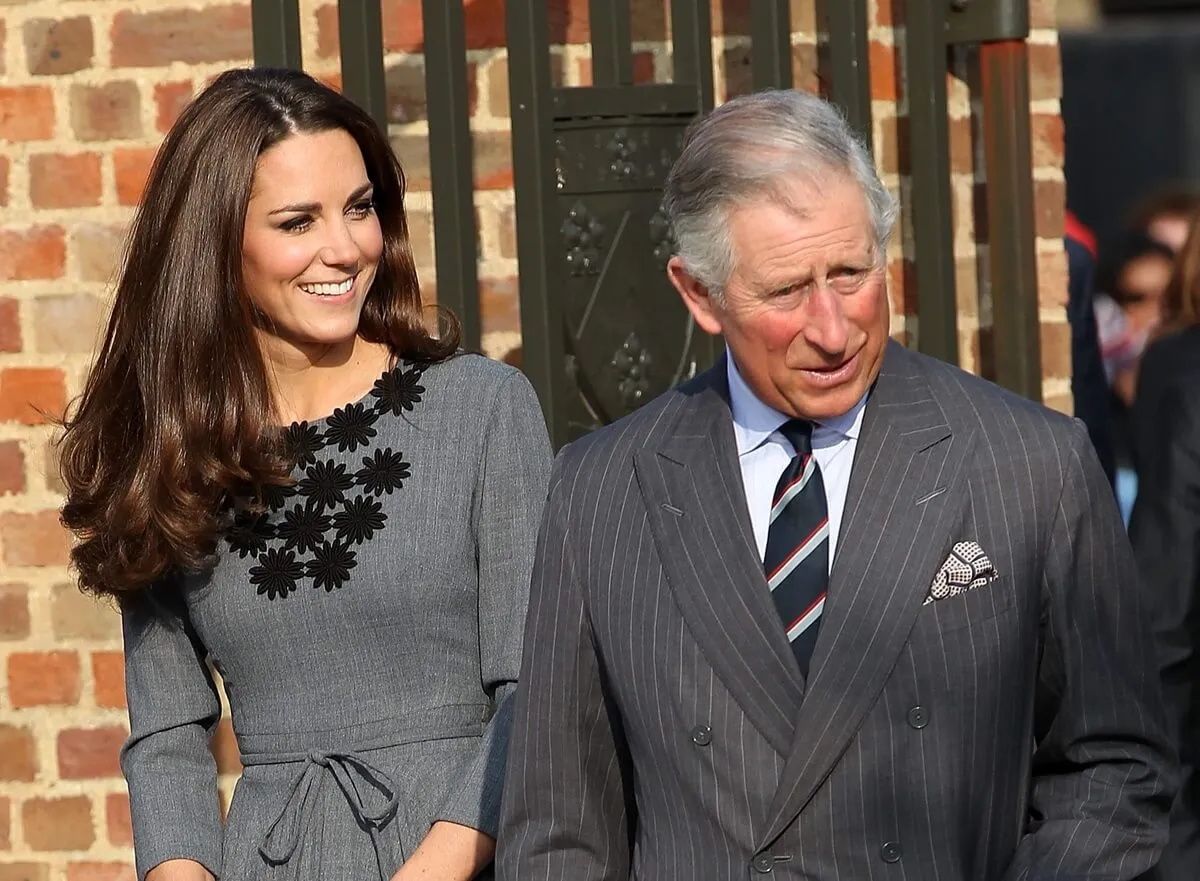 Kate Middleton and now-King Charles visit The Prince's Foundation for Children and The Arts at Dulwich Picture Gallery in London