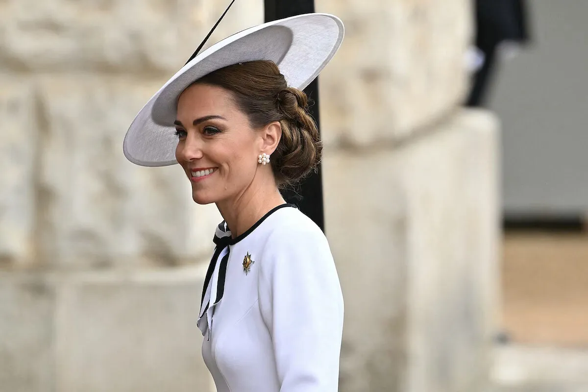Kate Middleton, who may make a Wimbledon appearance, wears white at Trooping the Colour 2024