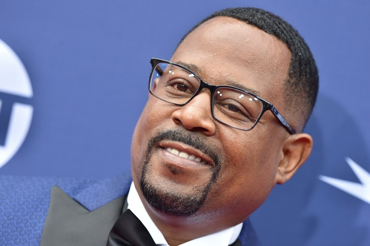 Martin Lawrence attending the American Film Institute's 47th Life Achievement Award Gala while posing in a suit.