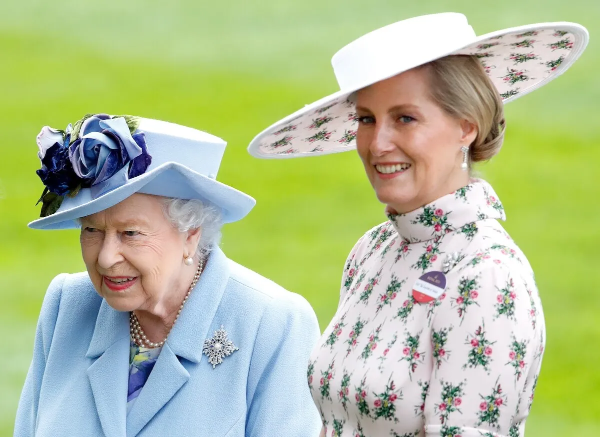 Queen Elizabeth II and Sophie, Duchess of Edinburgh