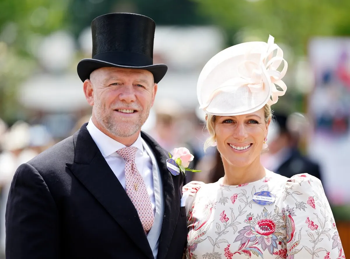 Mike Tindall and Zara Tindall attend day two of Royal Ascot 2024