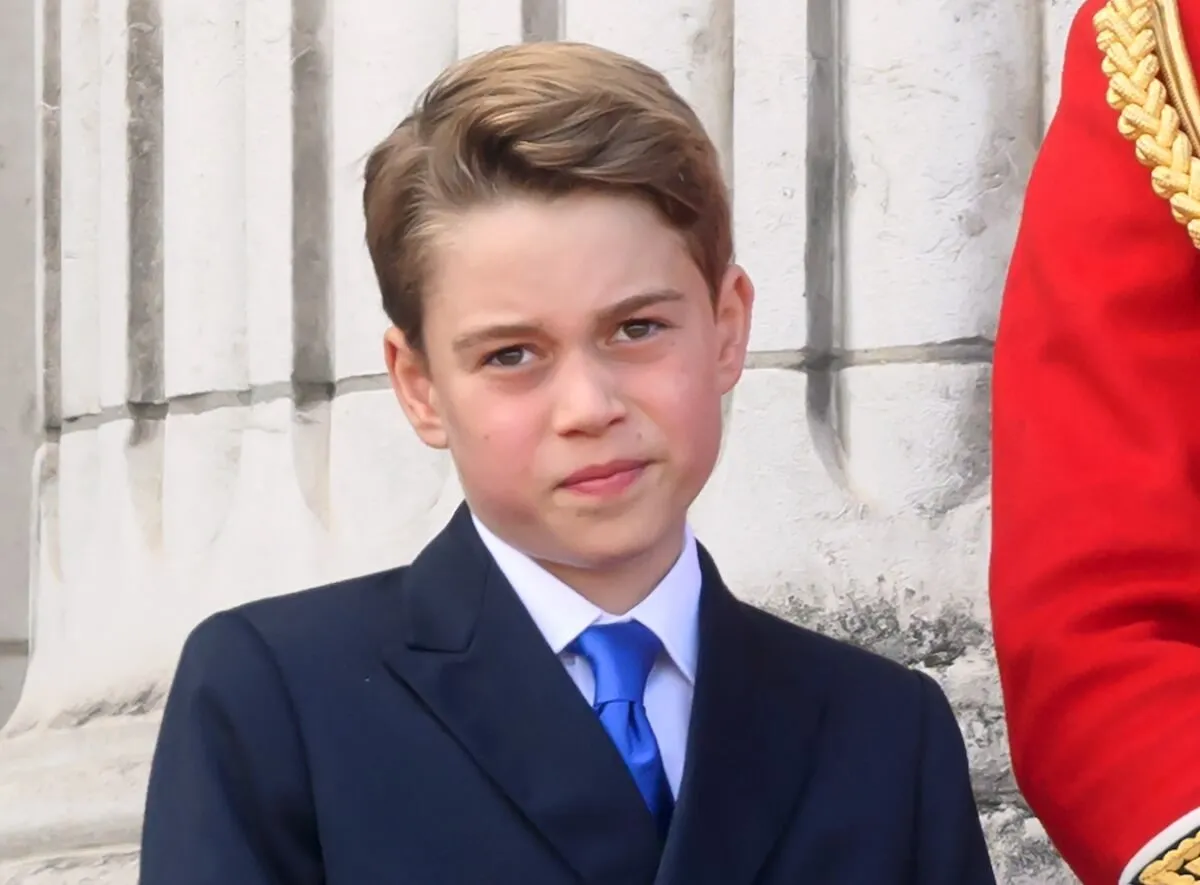 Prince George at Trooping the Colour in 2024