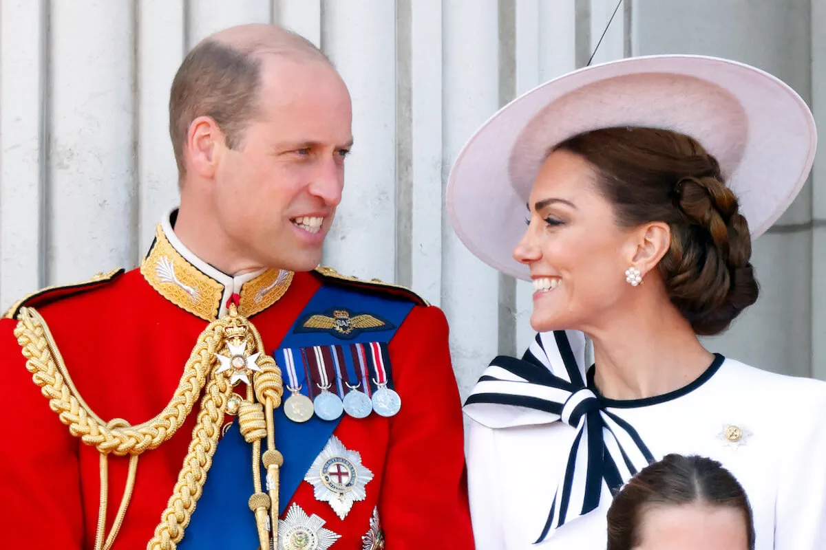 Prince William and Kate Middleton, who sent a message with Prince William's birthday photo