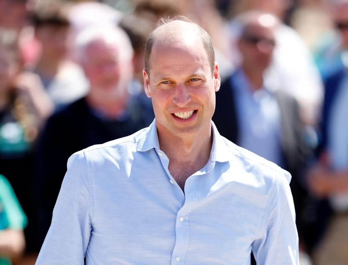 Prince William visits Fistral Beach in Newquay, England
